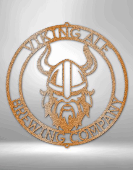 Viking Yüzüğü Kişiselleştirilmiş Hediyeler - Özel Metal Tabela