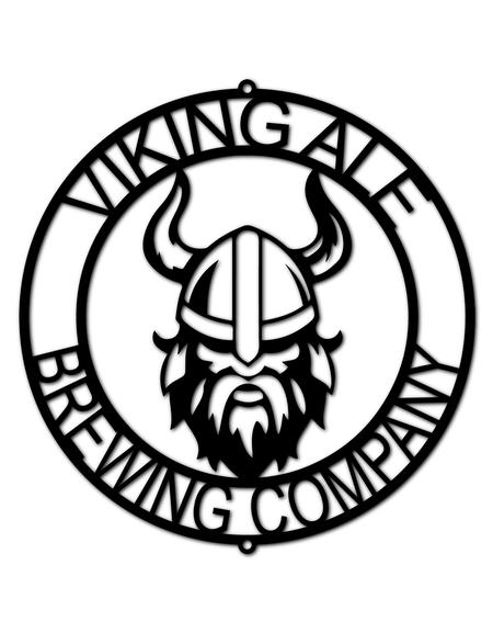 Viking Yüzüğü Kişiselleştirilmiş Hediyeler - Özel Metal Tabela