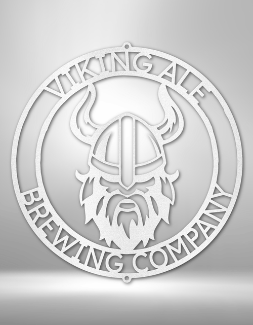 Load image into Gallery viewer, Viking Ring Personalized Gifts - Custom Metal Sign

