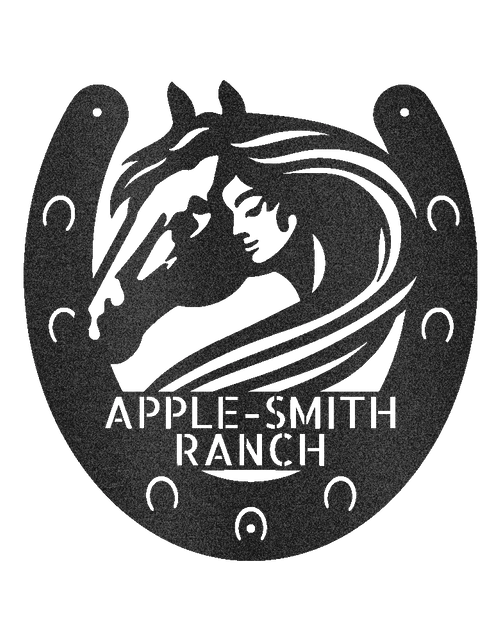 Load image into Gallery viewer, Wedding Gift Personalized Gifts - Custom Metal Sign, Horse Owner, Housewarming Gifts
